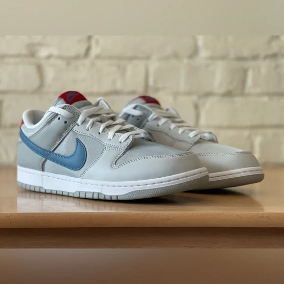 Nike Dunk Low QS Retro Silver Surfer Running Casual Shoes Men Size 11 HF0391-001 - Picture 4 of 10